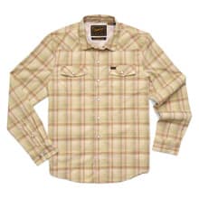 H Bar B Tech Longsleeve - Isley Plaid : Hemp
