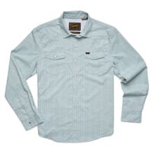 H Bar B Tech Longsleeve - Supernova Stripe : Ash Blue