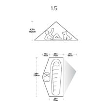 Big Agnes String Ridge VST 1.5 Tent - Chart