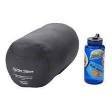 Big Agnes Anthracite 30 Sleeping Bag - Packed