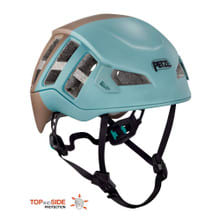 Petzl Meteor Climbing Helmet - Smoked Blue/Brown
