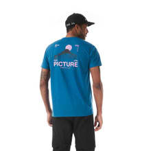 Picture Organic Timont SS Urban Tech Tee - Serenity Blue Back