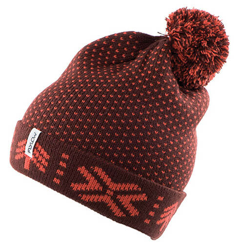 Flylow Women's Nova Beanie - Sangria/Coral