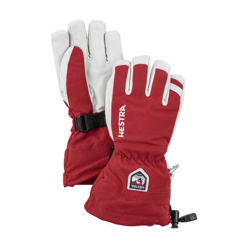 Heli Ski Jr Glove - Red