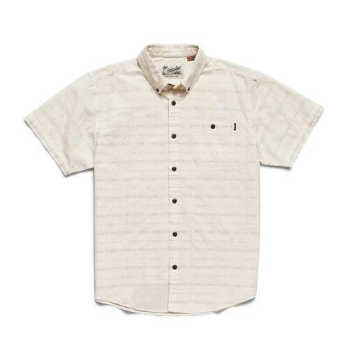Mansfield Shirt - Portals Dobby: Sandstone