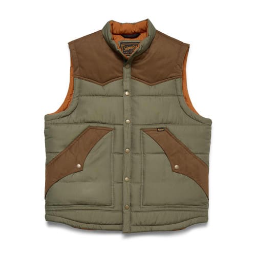 Howler Brothers Rounder Vest - Oregano/Cocoa