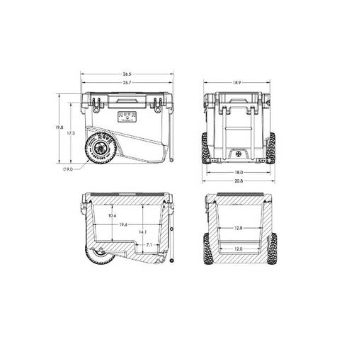 RollR 60 Dimensions