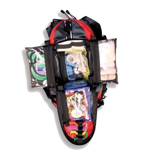 Main Compartment View - Medical Supplies Not Included