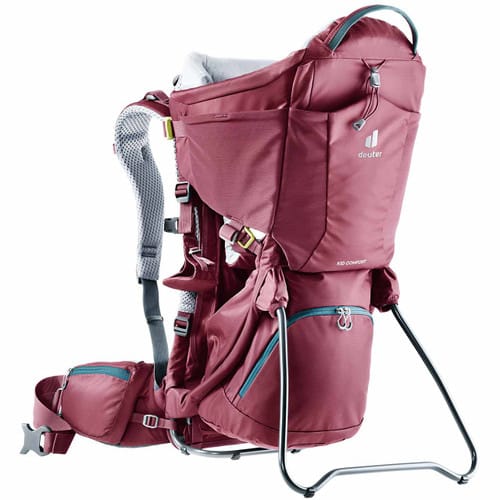 Kid Comfort Child Carrier Backpack - Maroon