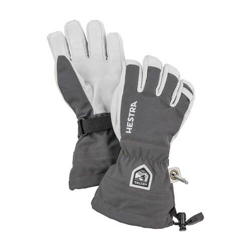 Hestra Heli Ski Jr Glove - Grey