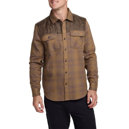 Howler Brothers Quintana Quilted Flannel - Swamp