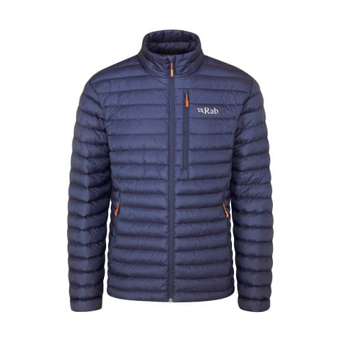 Microlight Down Jacket - Deep Ink/Marmalade - Main