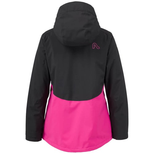 Sarah Insulated Jacket - Black / Dragonfruit - Back