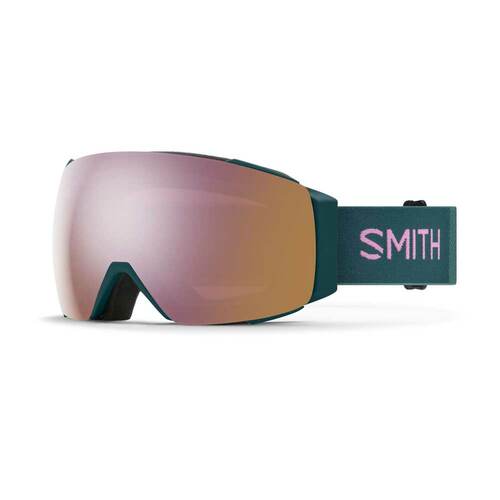 Smith I/O MAG Goggle - Everglade || ChromaPop Everyday Rose Gold Mirror