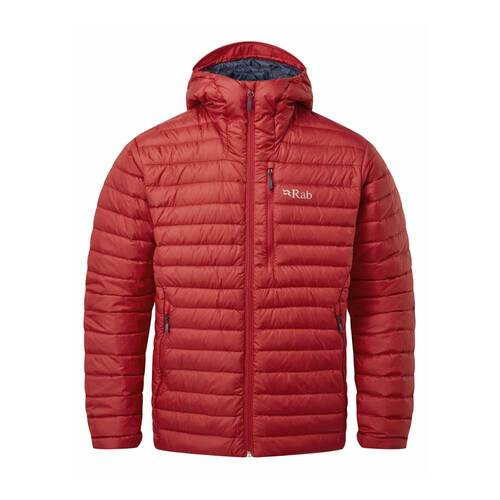 Microlight Alpine Men's Down Jacket - Ascent Red