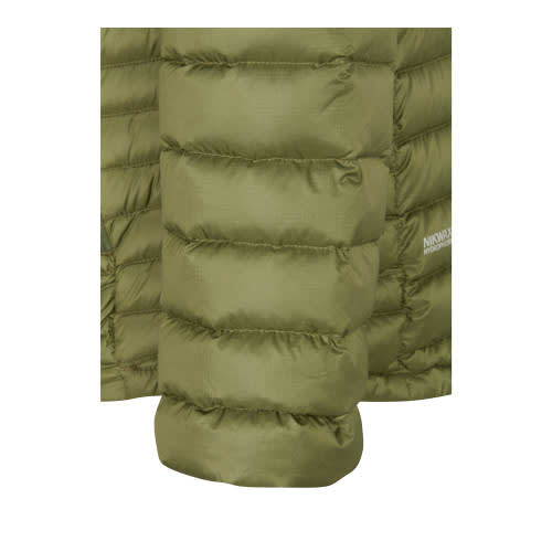 Microlight Alpine Men's Down Jacket - Chlorite Green - Cuff