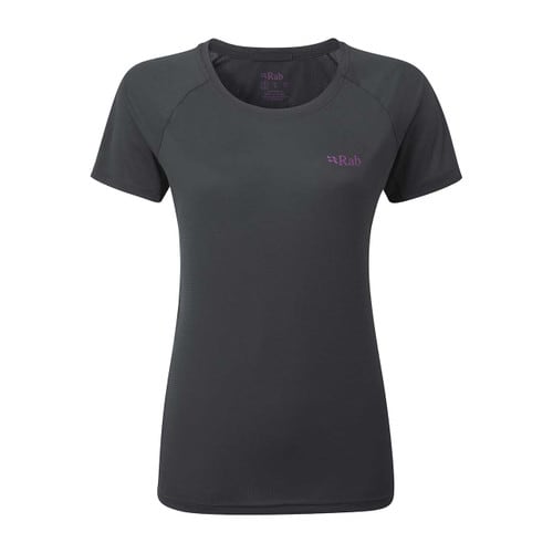 Pulse Short Sleeve Women's Tee - Ebony