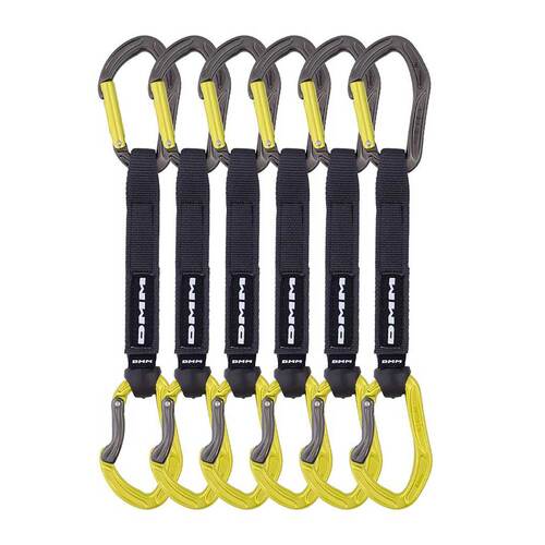 Alpha Sport Quickdraw 6 Pack - Titanium/Lime, 18cm