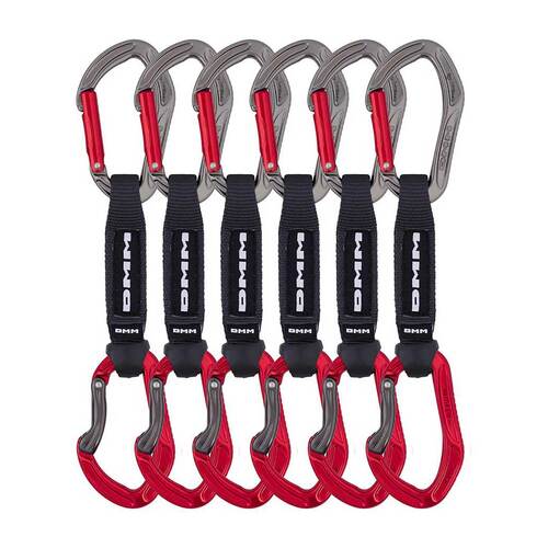 Alpha Sport Quickdraw 6 Pack - Titanium/Red, 12cm