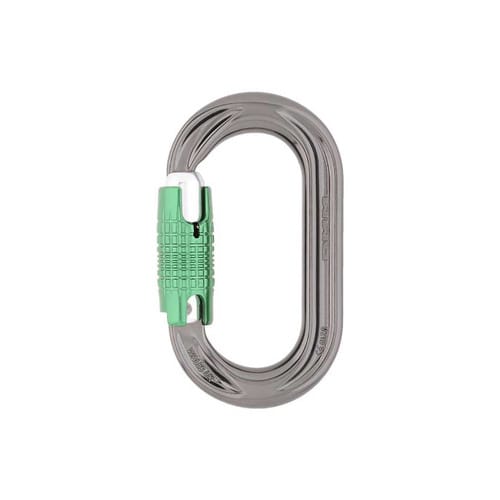 PerfectO Carabiner - Locksafe, Green/Titanium