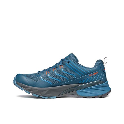 Rush Men's Trail Running Shoes - Ocean - Side