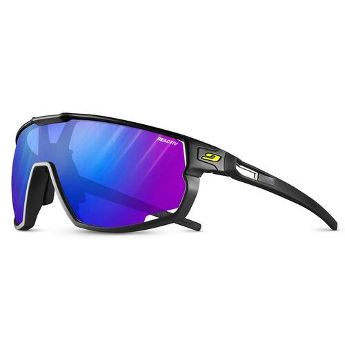 Julbo Rush Sunglasses - Black/Black (REACTIV 1-3 High Contrast)