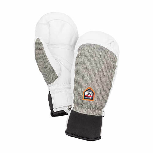 Hestra Army Leather Patrol Mitt - Light Grey