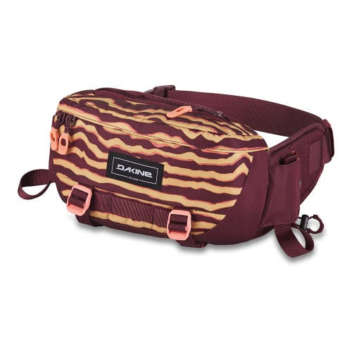 Dakine Hot Laps 2L Hip Pack - Ochre Stripe/Port