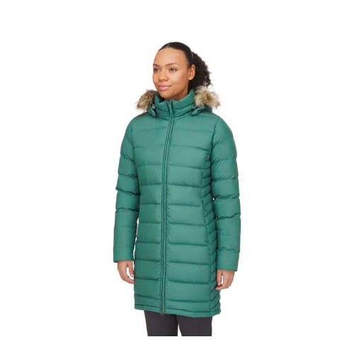 Rab Women's Deep Cover Parka  - Eucalyptus - Angle