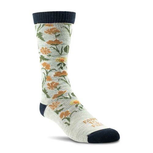 Farm To Feet Women's York Crew Socks - Natural