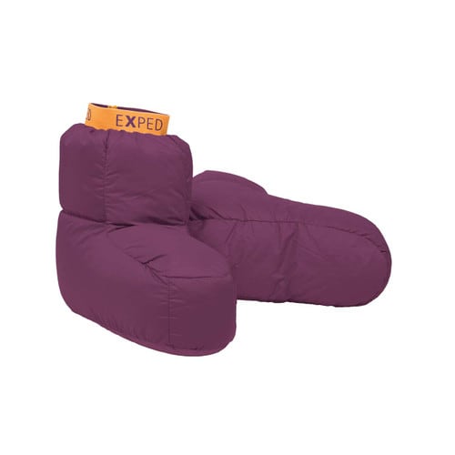 Down Sock - Dark Violet
