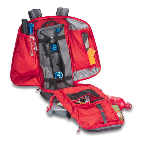 Dakine Builder 40L Backpack - Redline - Open