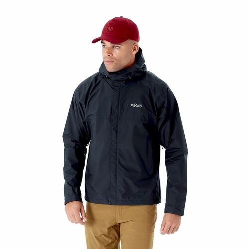 Rab Downpour Eco Jacket - On Model