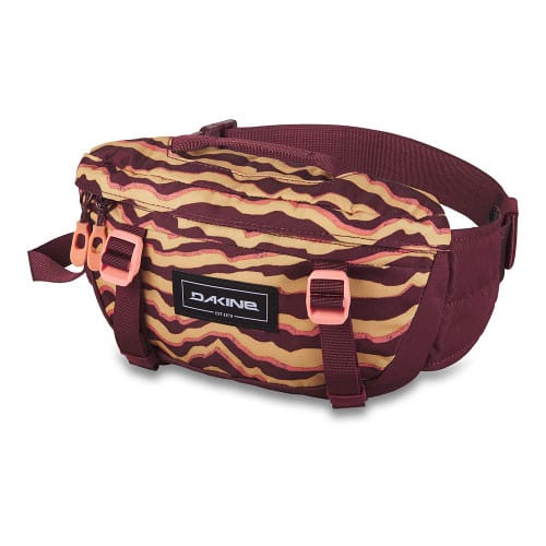 Dakine Hot Laps 1L Hip Pack - Ochre Stripe/Port
