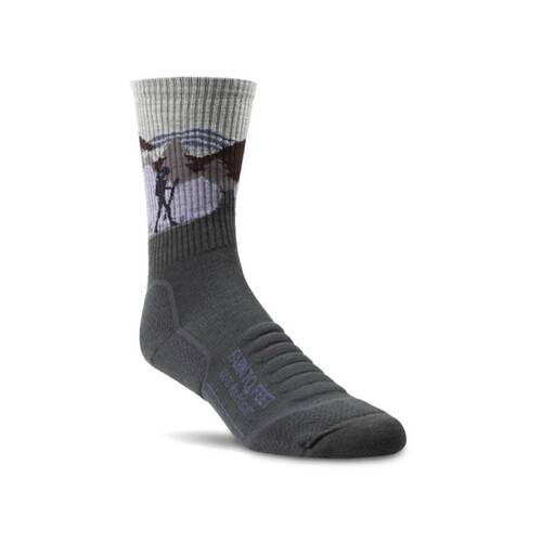 Farm To Feet Blue Ridge 3/4 Crew Hiking Sock - Dark Shadow