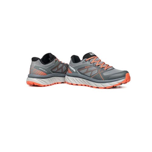 SCARPA Women's Spin Infinity GTX - Gray/Coral Red - Pair