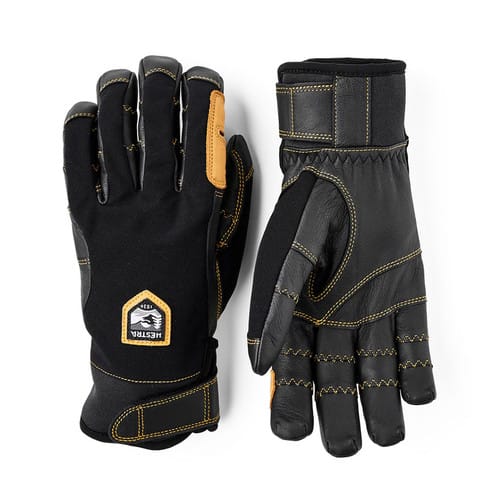 Hestra Ergo Grip Active Ski Glove - Black/Black