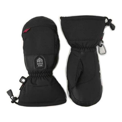 Hestra Power Heater Gauntlet Mitts - Black