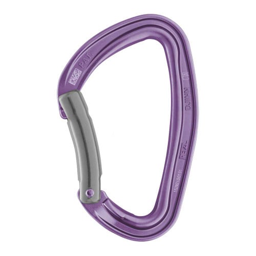 Petzl DJINN CARABINER - Violet (Bent Gate)
