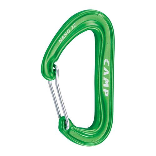 CAMP Nano 22 Carabiner - Green