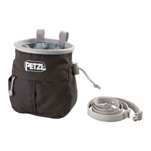 Petzl SAKAPOCHE Chalk Bag - Gray