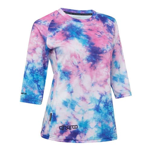 DHaRCO Women's 3/4 Sleeve Jersey - Tie Die