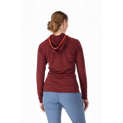 Rab Women's Force Hoody - On Model (Back)