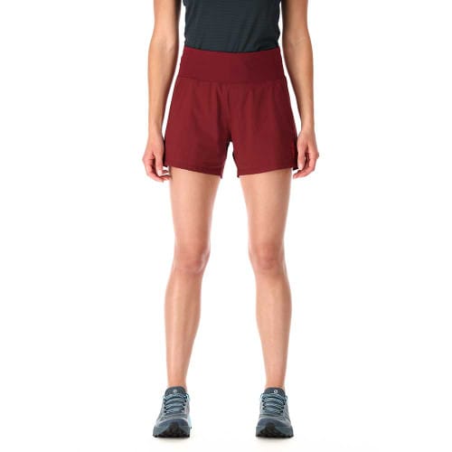 Rab Women's Momentum Shorts - On Model (Front)