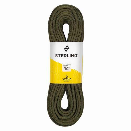 Sterling Velocity 9.8mm Climbing Rope - Olive