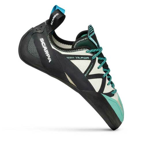 SCARPA Women's Vapor Shoe - Dark Grey/Aqua