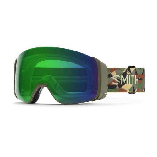 Smith 4D Mag Goggle - Alder Geo Camo || ChromaPop Everyday Green Mirror