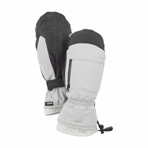 Hestra CZone Pointer Mitt - Pale Grey