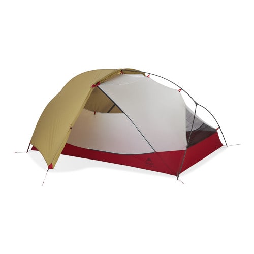 MSR Hubba Hubba 1 Tent - Half Covered