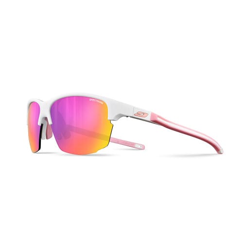 Julbo Split Sunglasses - White / Light Pink Spectron 3 - Main